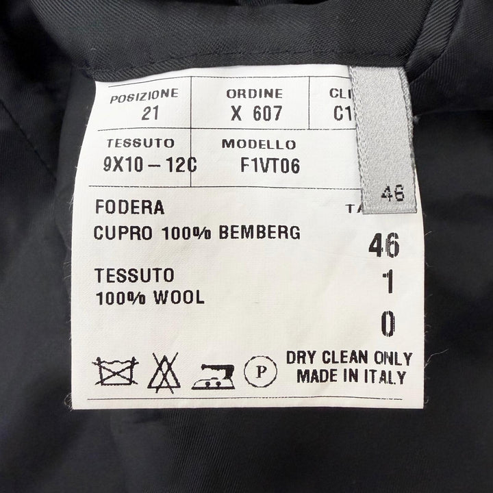 Excellent Dior HOMME suit 03AW Hedi Slimane Luster Period Charcoal gray