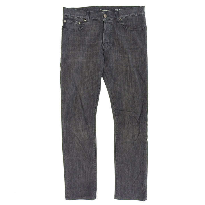 Great SAINT LAURENT PARIS Denim pants Hedi Slimane era, used finish, 31 344112