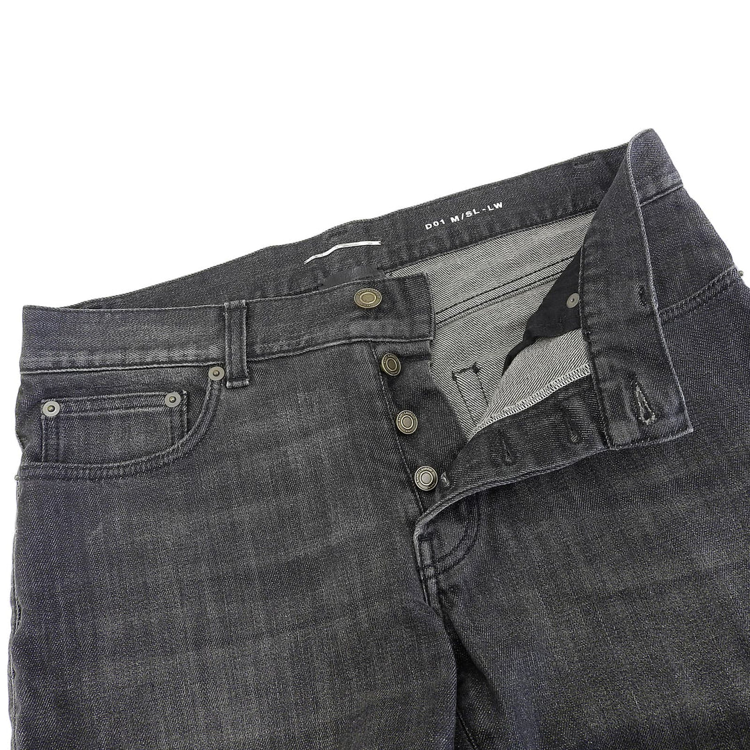 Great SAINT LAURENT PARIS Denim pants Hedi Slimane era, used finish, 31 344112