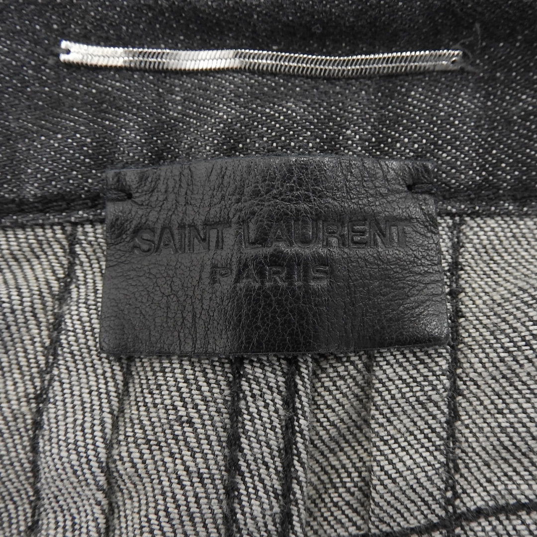 Great SAINT LAURENT PARIS Denim pants Hedi Slimane era, used finish, 31 344112