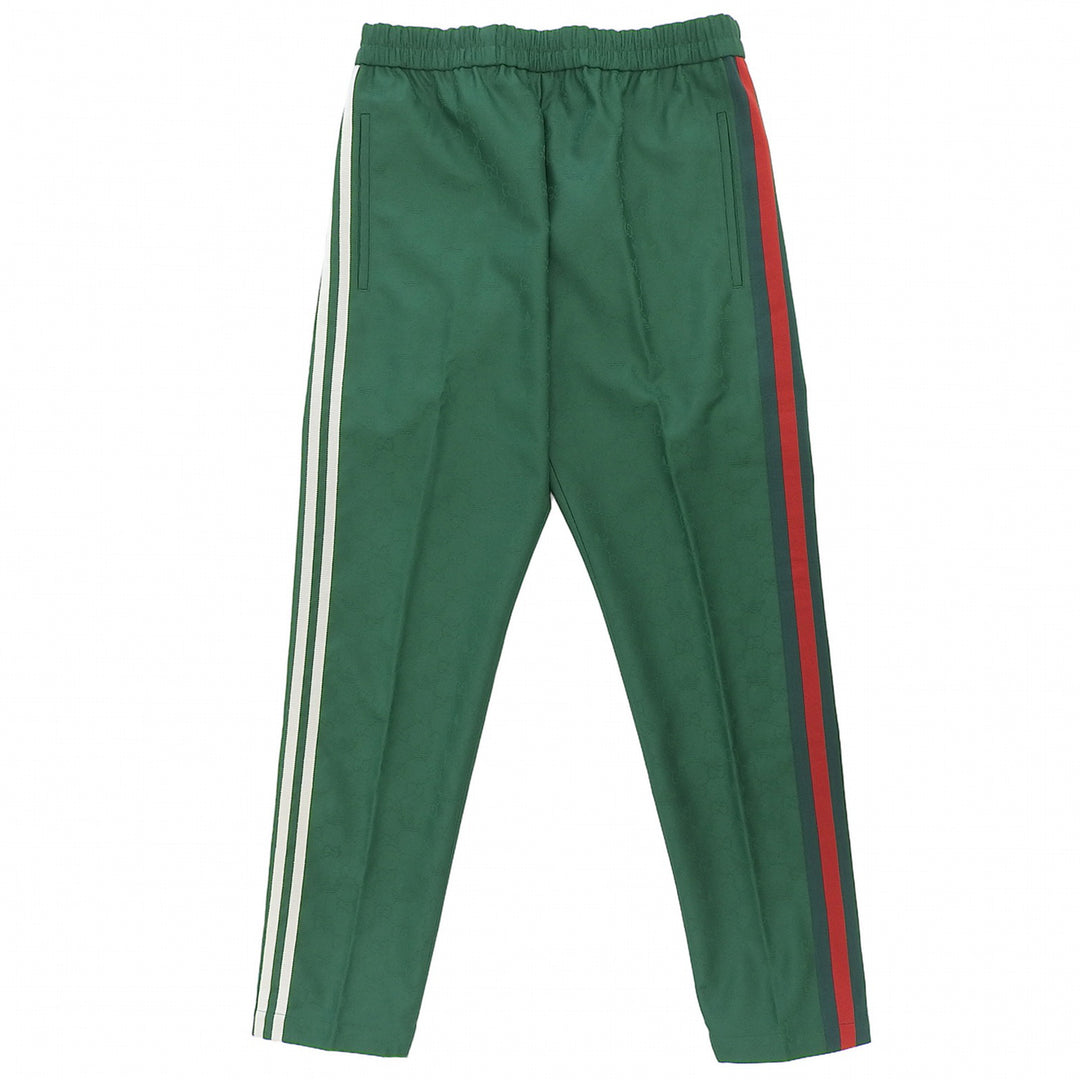 Excellent GUCCI adidas Pants GG logo, Sherry line, Three Stripes Track 48 702183