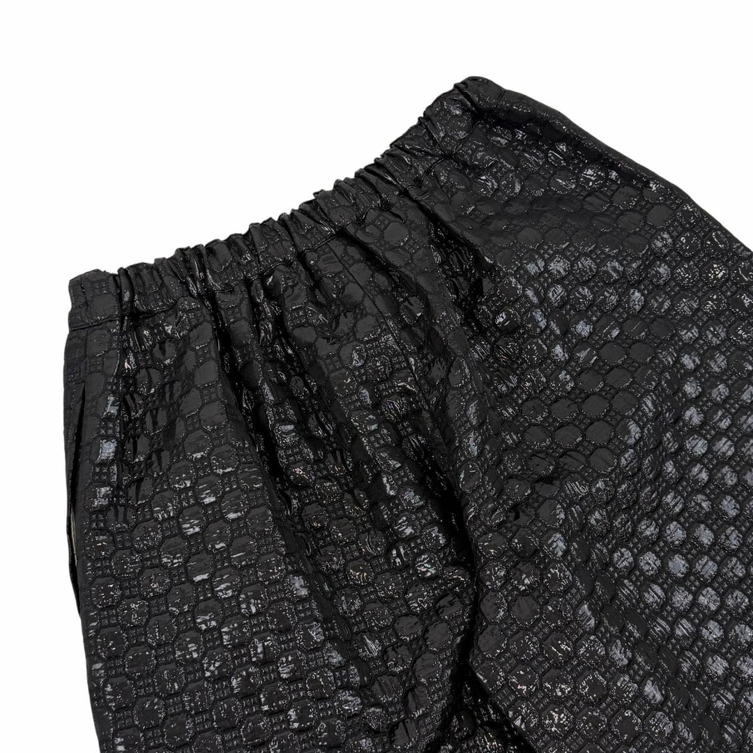 Pristine COMME des GARCONS Glitter honeycomb gaucho pants acetate M GO-P026