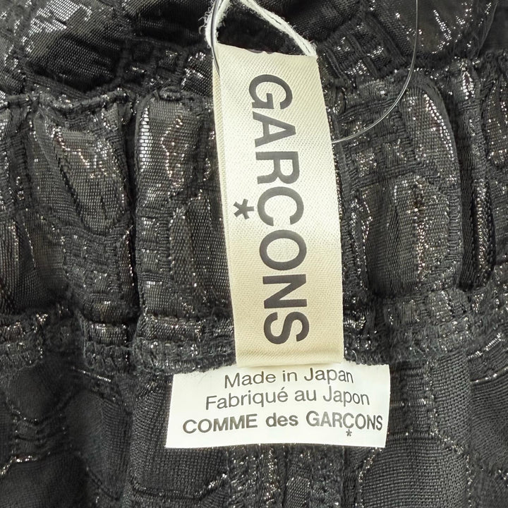 Pristine COMME des GARCONS Glitter honeycomb gaucho pants acetate M GO-P026