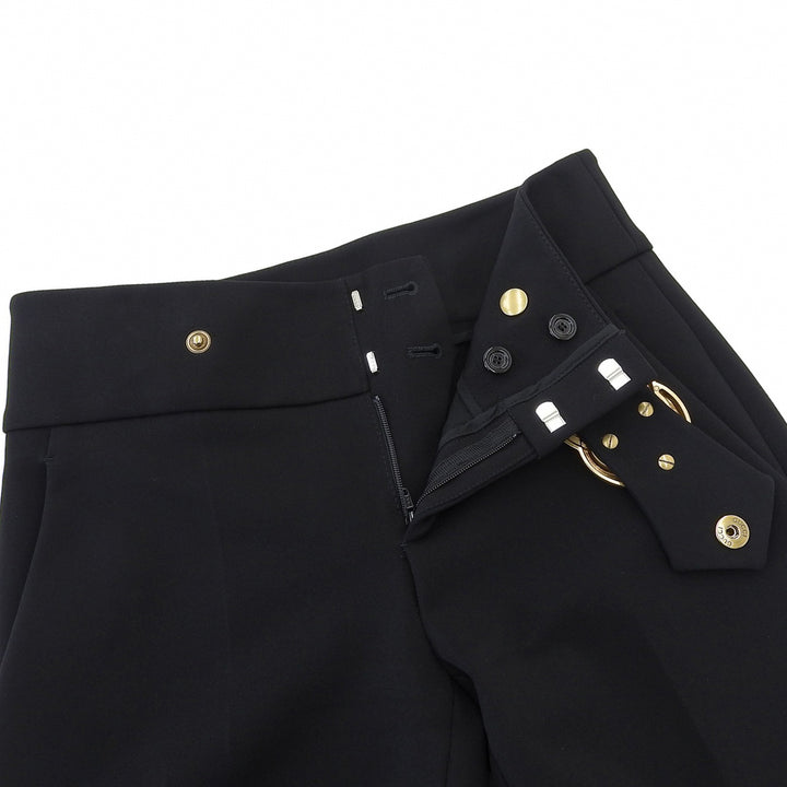 Excellent GUCCI Pants GG Marmont Bottoms black Rayon Women