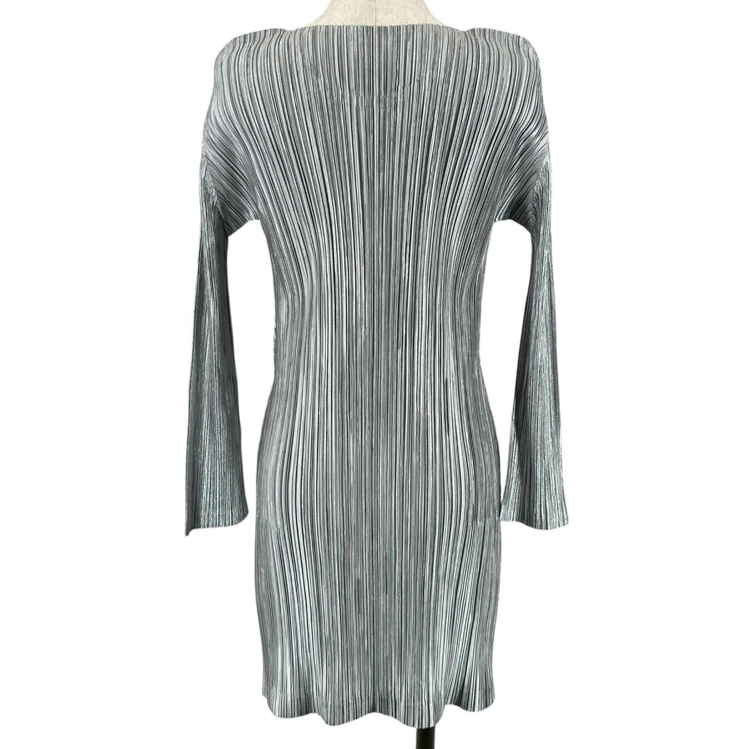 Great PLEATS PLEASE Tunic Shiny Pleated gray polyester Women 3 PP33-JT207