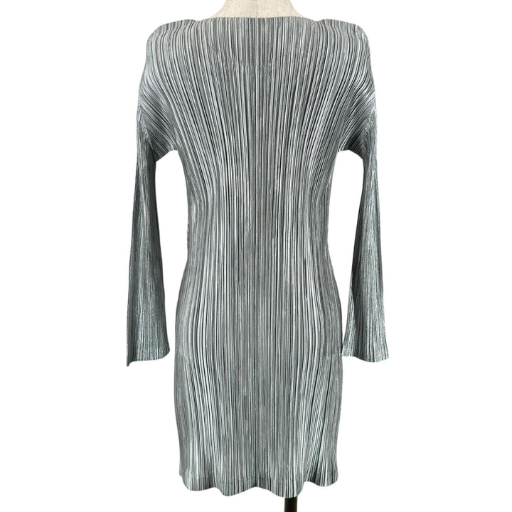 Great PLEATS PLEASE Tunic Shiny Pleated gray polyester Women 3 PP33-JT207