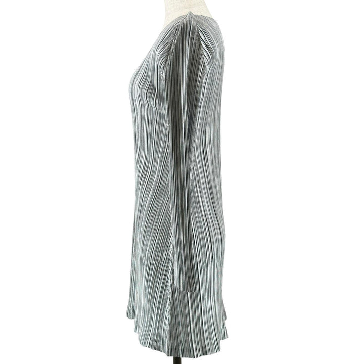 Great PLEATS PLEASE Tunic Shiny Pleated gray polyester Women 3 PP33-JT207