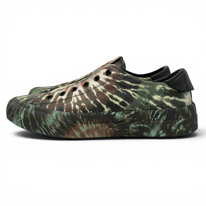 Excellent Valentino Garavani Low cut sneakers Orange Pattern multicolor mens 39