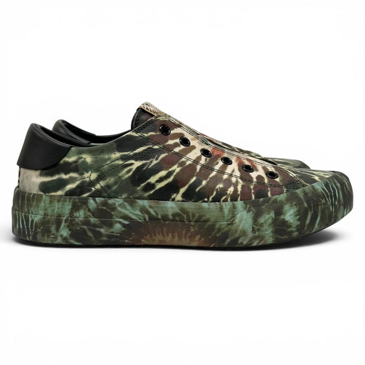 Excellent Valentino Garavani Low cut sneakers Orange Pattern multicolor mens 39
