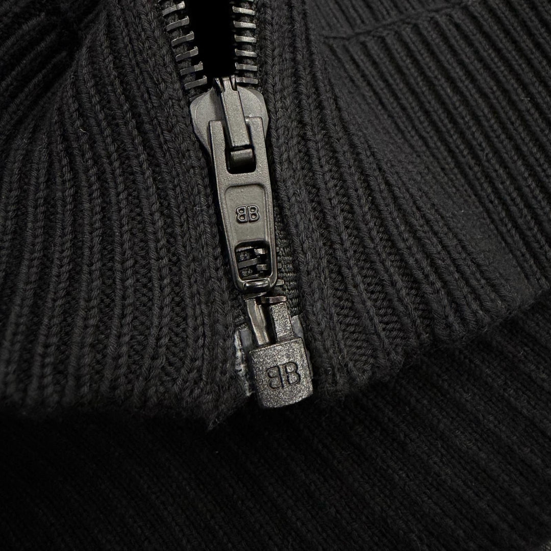 Pristine BALENCIAGA Jacket black cotton mens XS 821801
