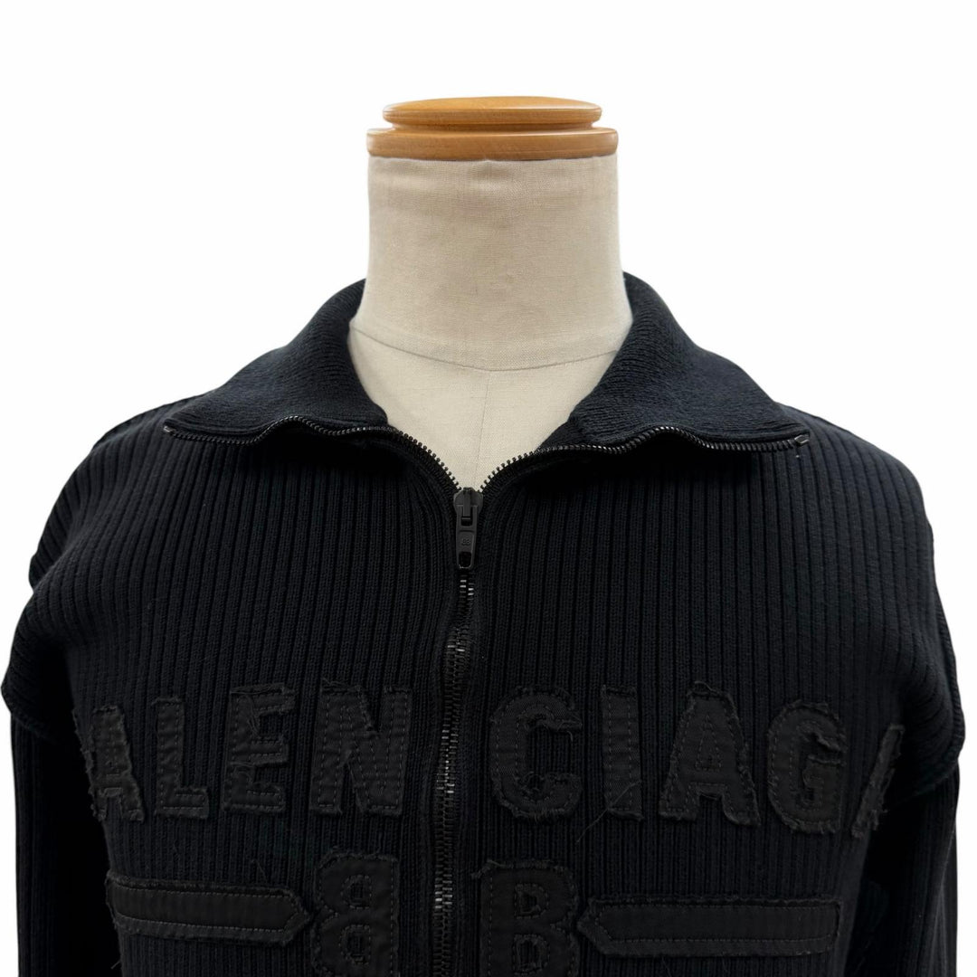 Pristine BALENCIAGA Jacket black cotton mens XS 821801