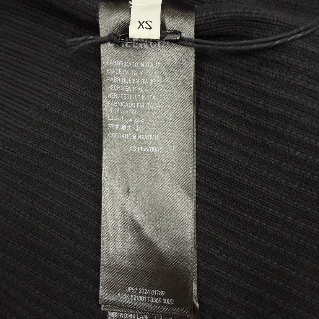 Pristine BALENCIAGA Jacket black cotton mens XS 821801