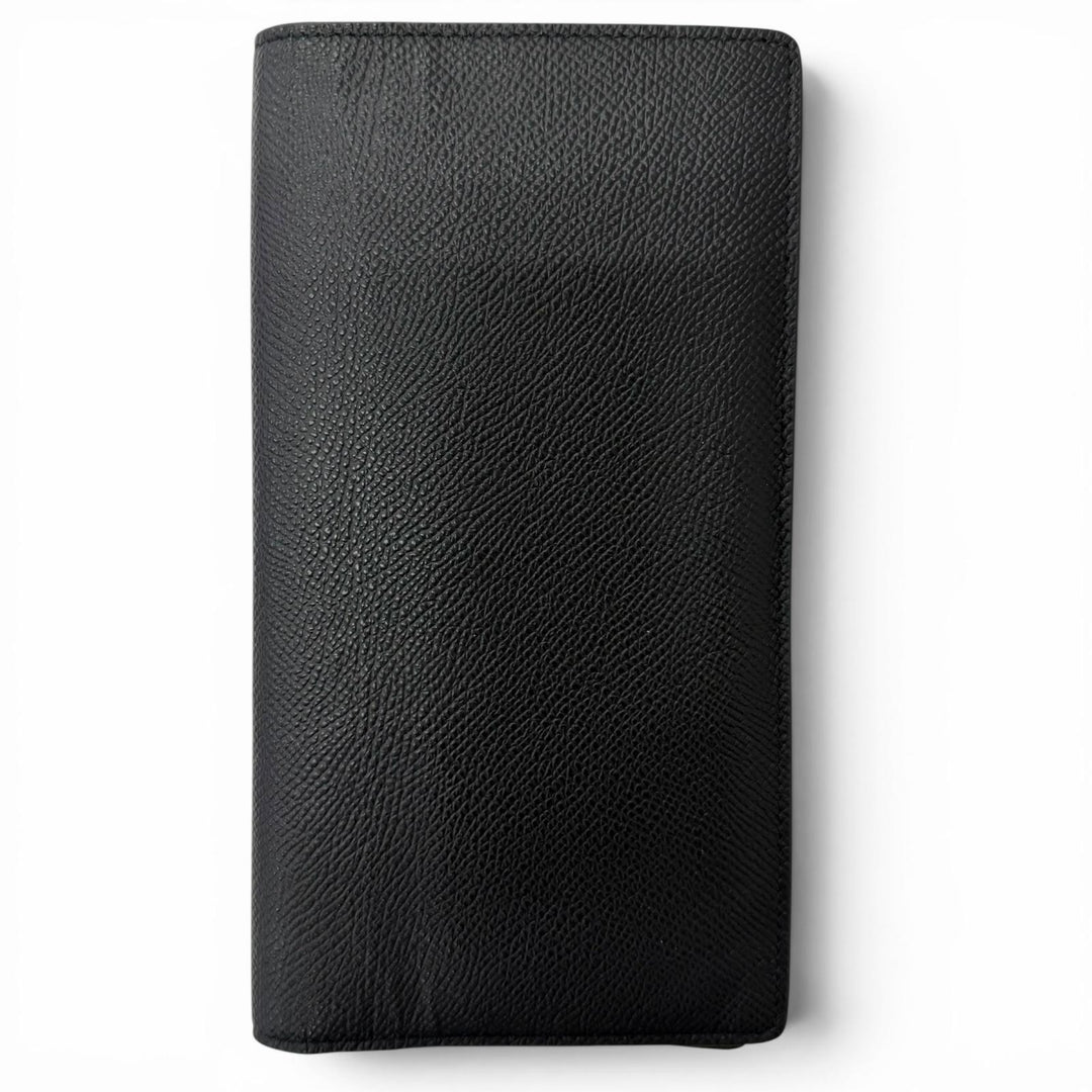 Great Maison Margiela Purse 4-Stitch Bifold Wallet Long Wallet black