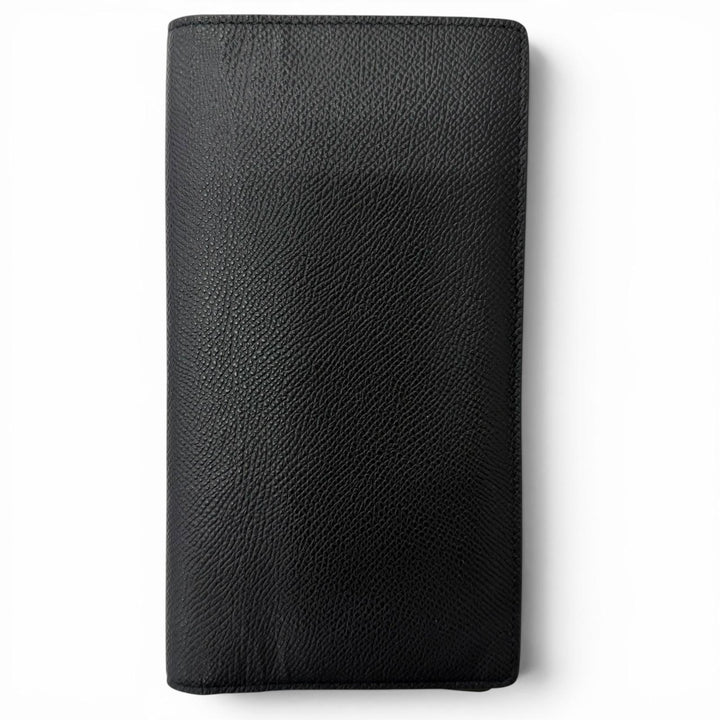 Great Maison Margiela Purse 4-Stitch Bifold Wallet Long Wallet black