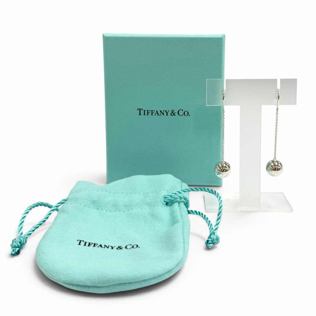 Excellent TIFFANY&Co. Pierce Ball piercing Silver 925 Women