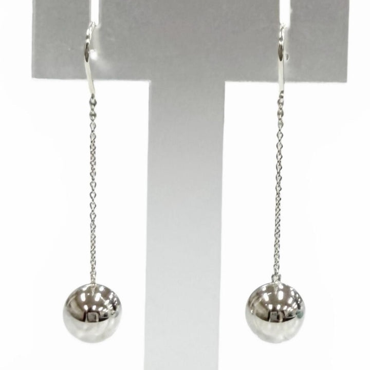 Excellent TIFFANY&Co. Pierce Ball piercing Silver 925 Women