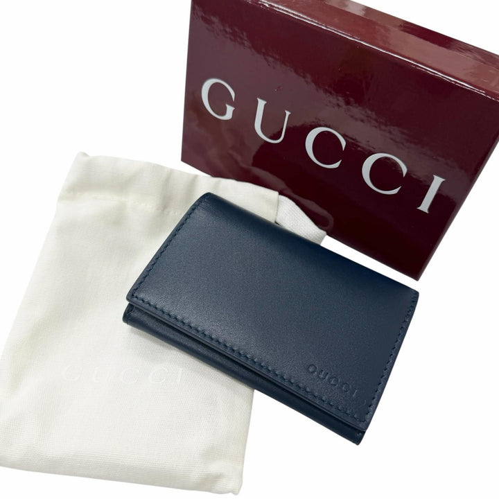 Pristine GUCCI Card Case Japan exclusive: All-over GG logo pattern on the inside