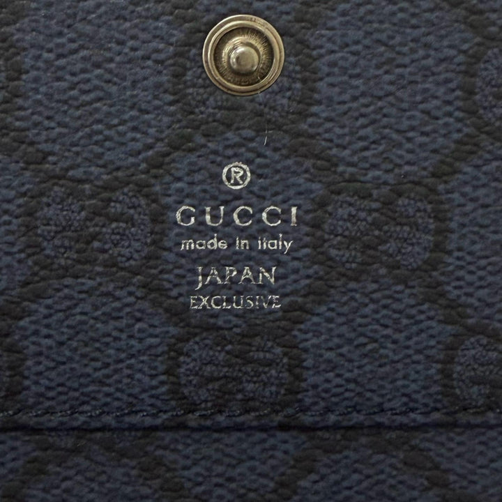 Pristine GUCCI Card Case Japan exclusive: All-over GG logo pattern on the inside