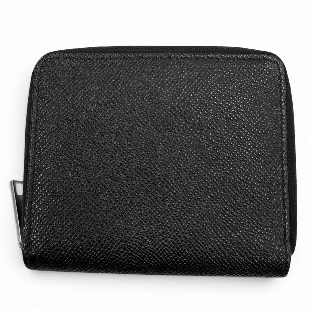 Great Maison Margiela Bifold Wallet black leather mens S55UI0197