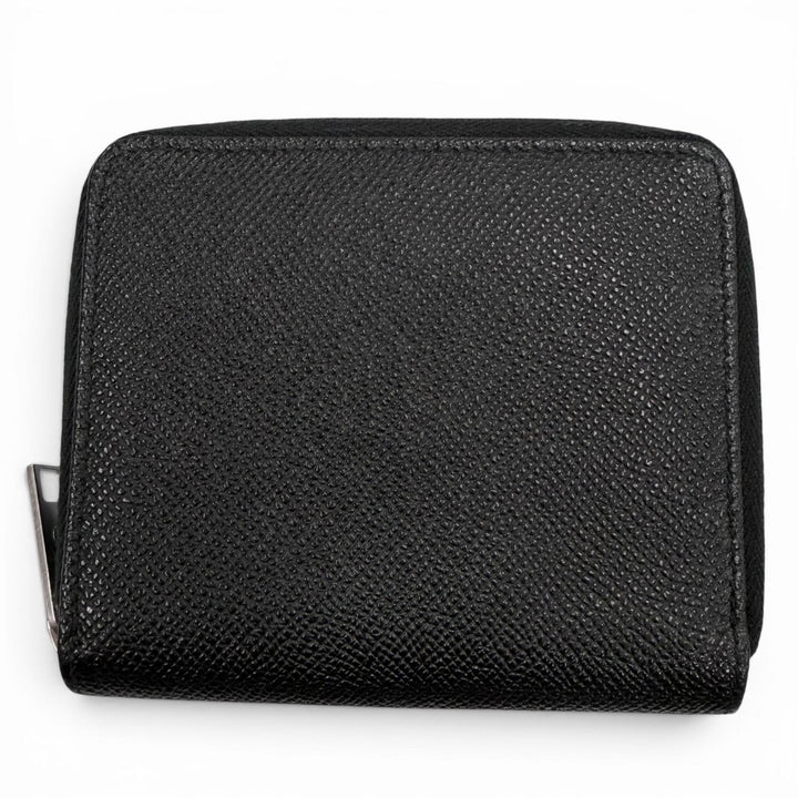 Great Maison Margiela Bifold Wallet black leather mens S55UI0197