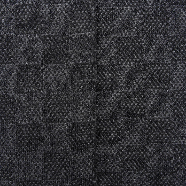 Excellent LOUIS VUITTON Scarf Escalp Petit Damier Graphite wool mens M70028