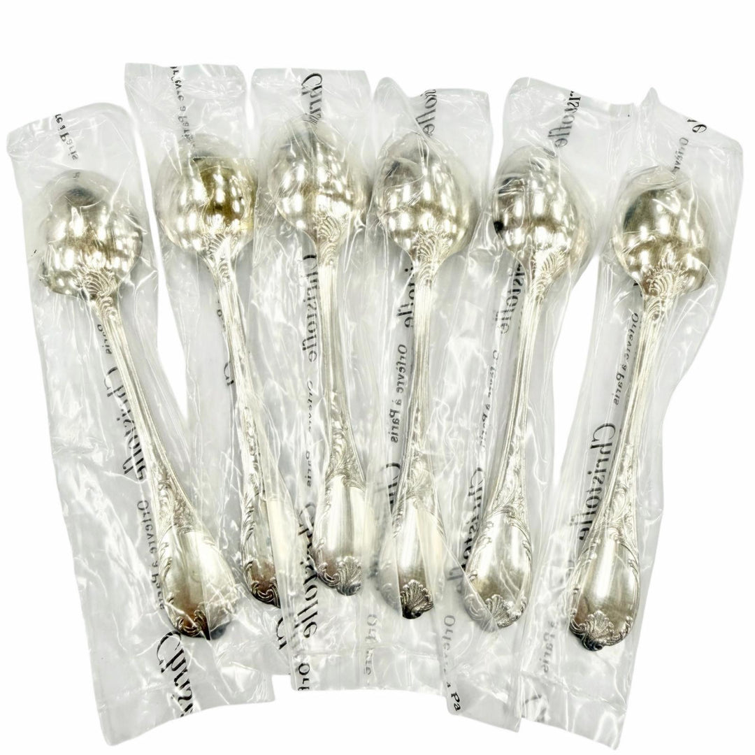 Pristine Christofle cutlery Marly coffee spoon Silver Women