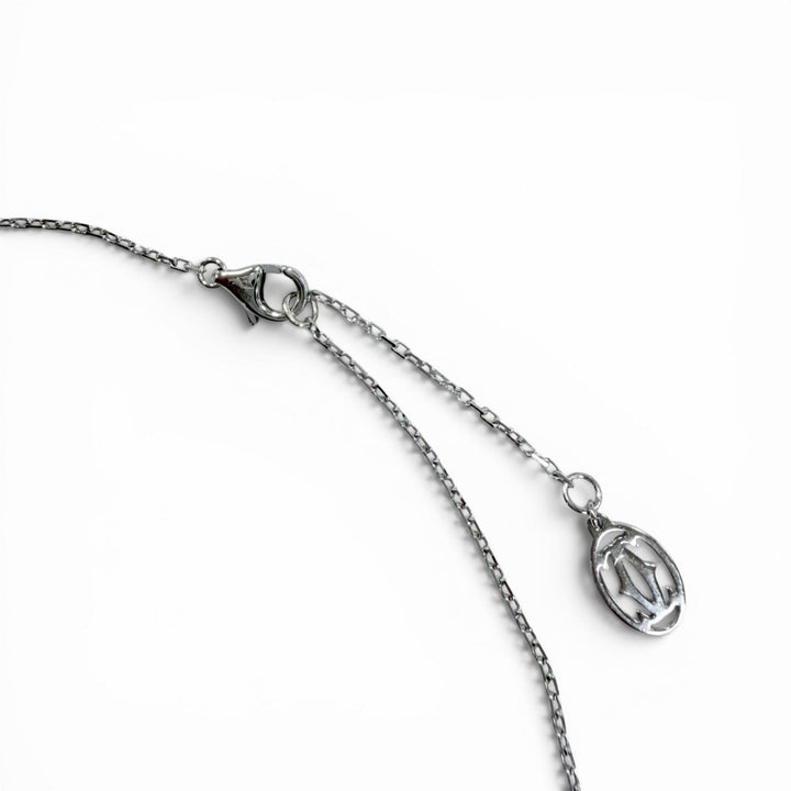 Great Cartier Necklace Amour SM Diamond Necklace White gold 750 Women DDX971