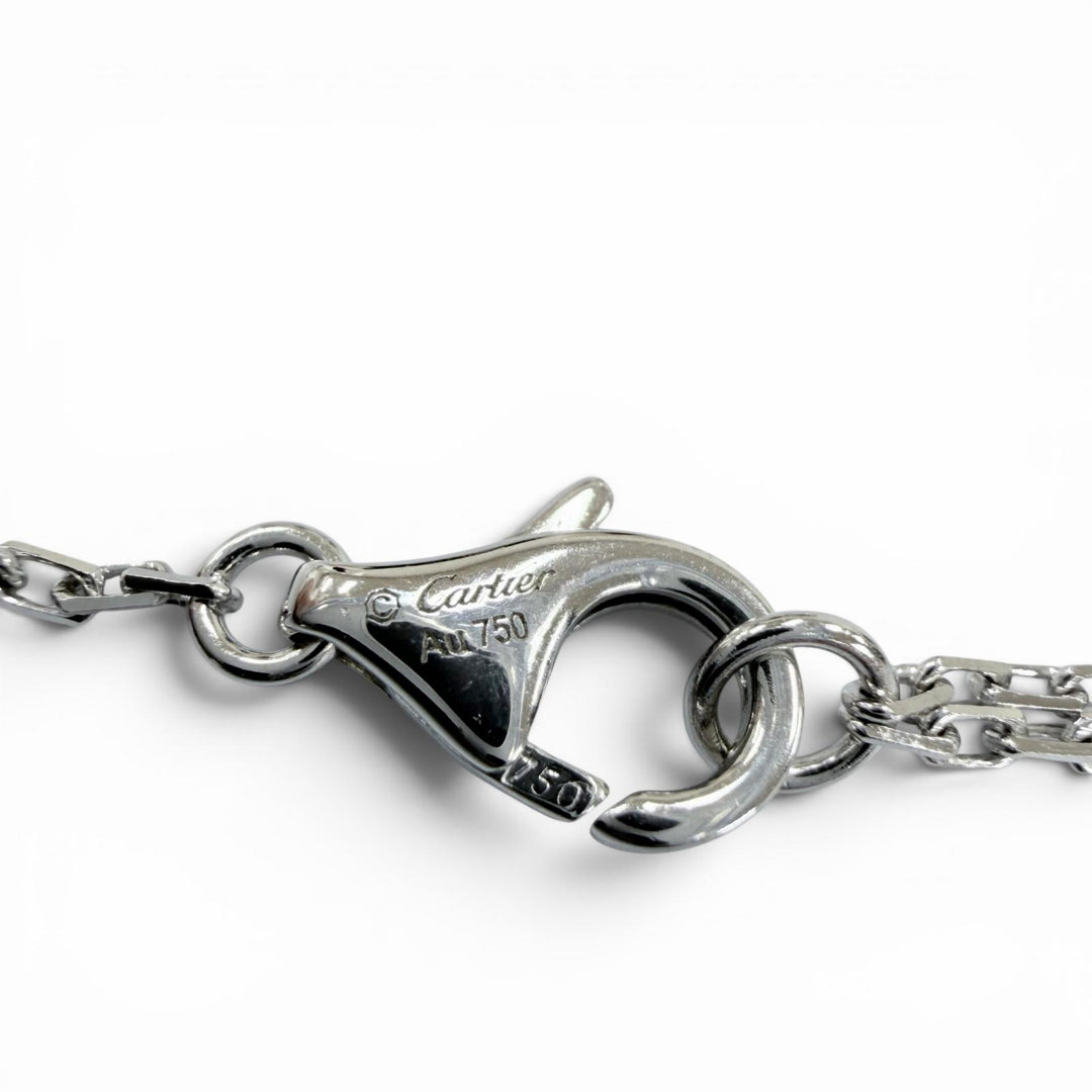 Great Cartier Necklace Amour SM Diamond Necklace White gold 750 Women DDX971