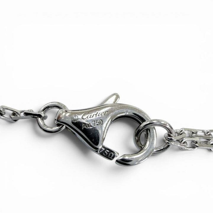 Great Cartier Necklace Amour SM Diamond Necklace White gold 750 Women DDX971