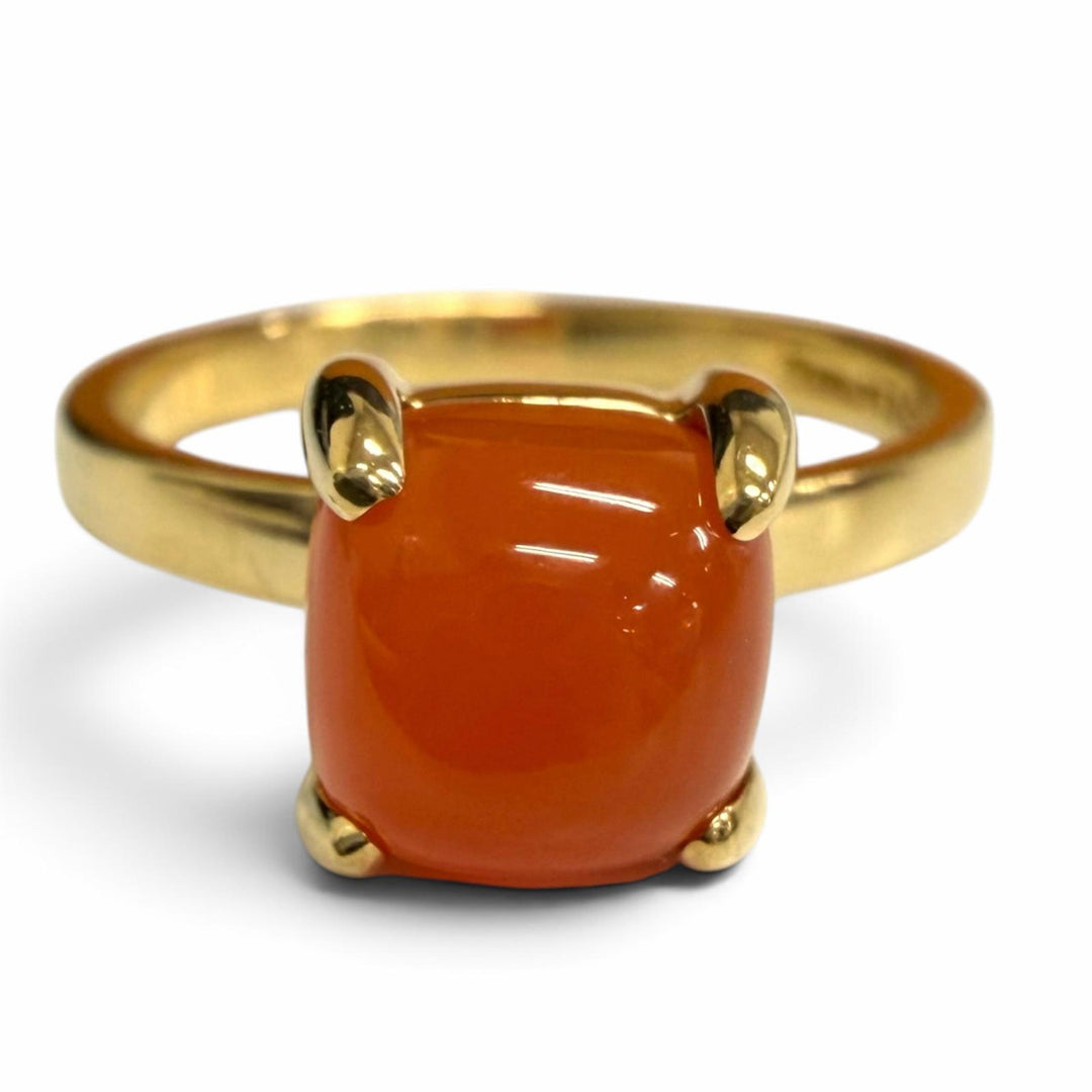 Excellent TIFFANY&Co. Ring ring Sugar stack Yellow Gold 750 Women