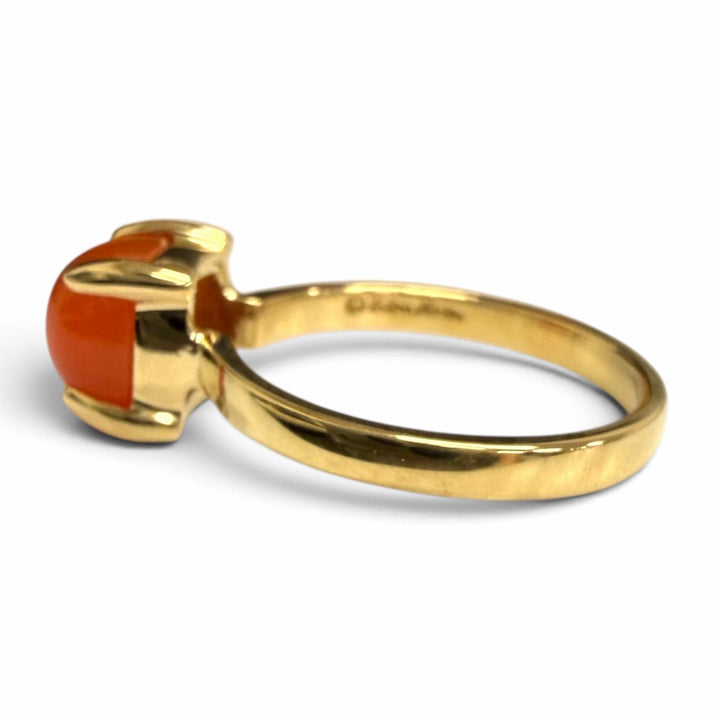 Excellent TIFFANY&Co. Ring ring Sugar stack Yellow Gold 750 Women