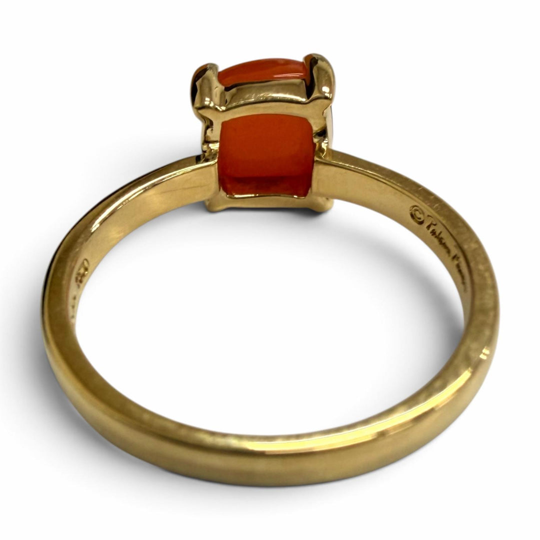 Excellent TIFFANY&Co. Ring ring Sugar stack Yellow Gold 750 Women