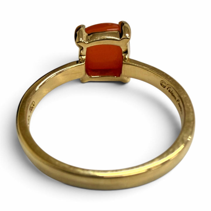 Excellent TIFFANY&Co. Ring ring Sugar stack Yellow Gold 750 Women
