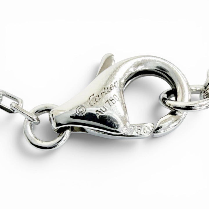Great Cartier Necklace Amour SM Diamond Necklace White gold 750 Women SIS607