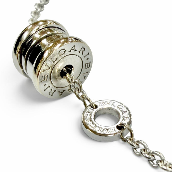 Very Good BVLGARI bracelet Be zero one Chain Silver AU750 Women