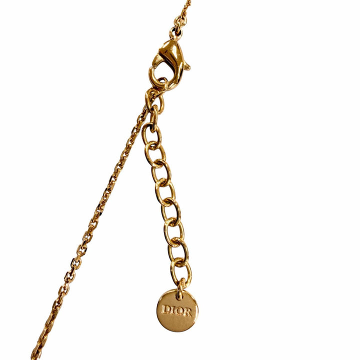 Excellent Christian Dior Clair D Lune Necklace Claire D Lune Rhinestone Pearl