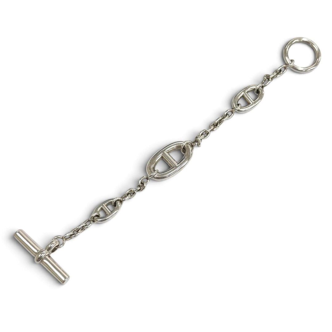 Great HERMES bracelet Farandole ChÃ©ne Dunkel Silver AG925 Women