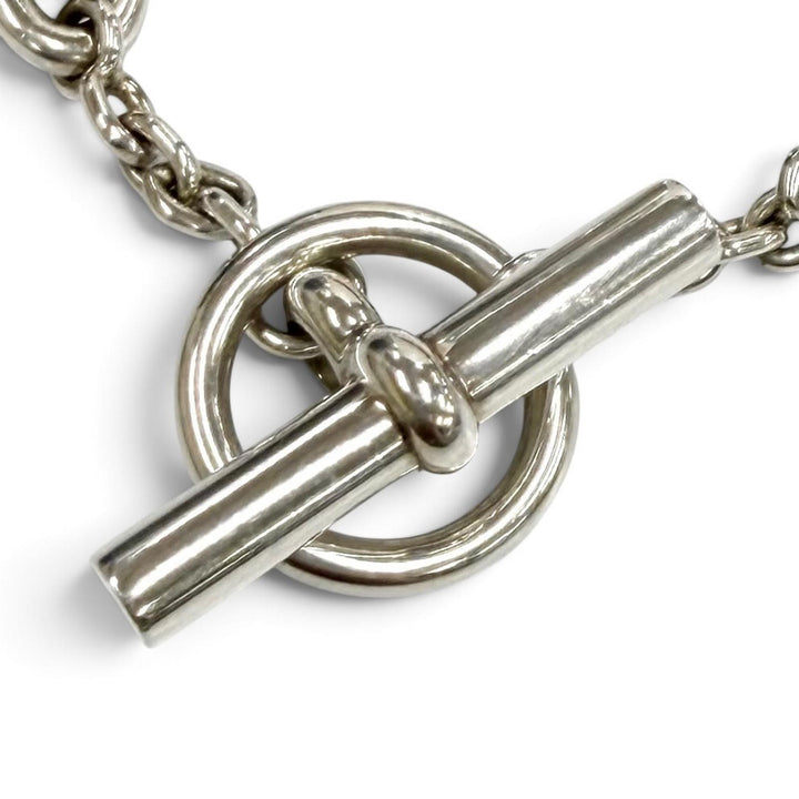 Great HERMES bracelet Farandole ChÃ©ne Dunkel Silver AG925 Women