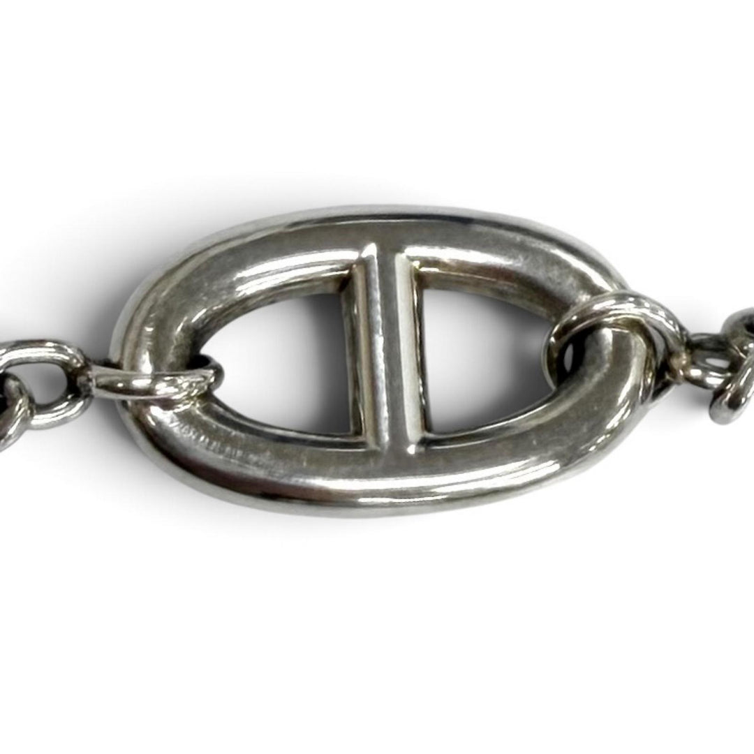 Great HERMES bracelet Farandole ChÃ©ne Dunkel Silver AG925 Women