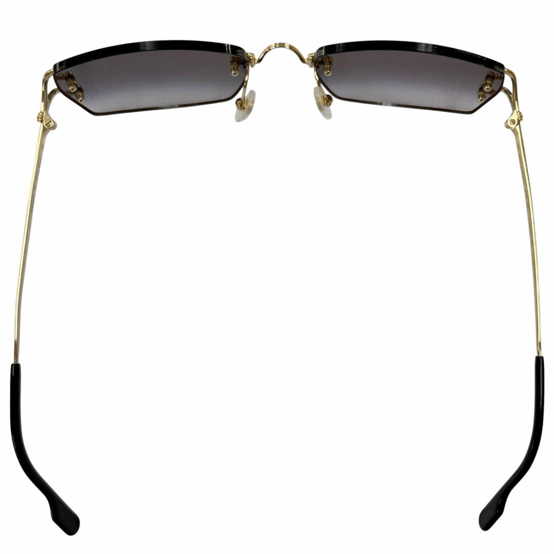 Excellent Cartier sunglasses Decor C de Cartier Square frame rimless gold