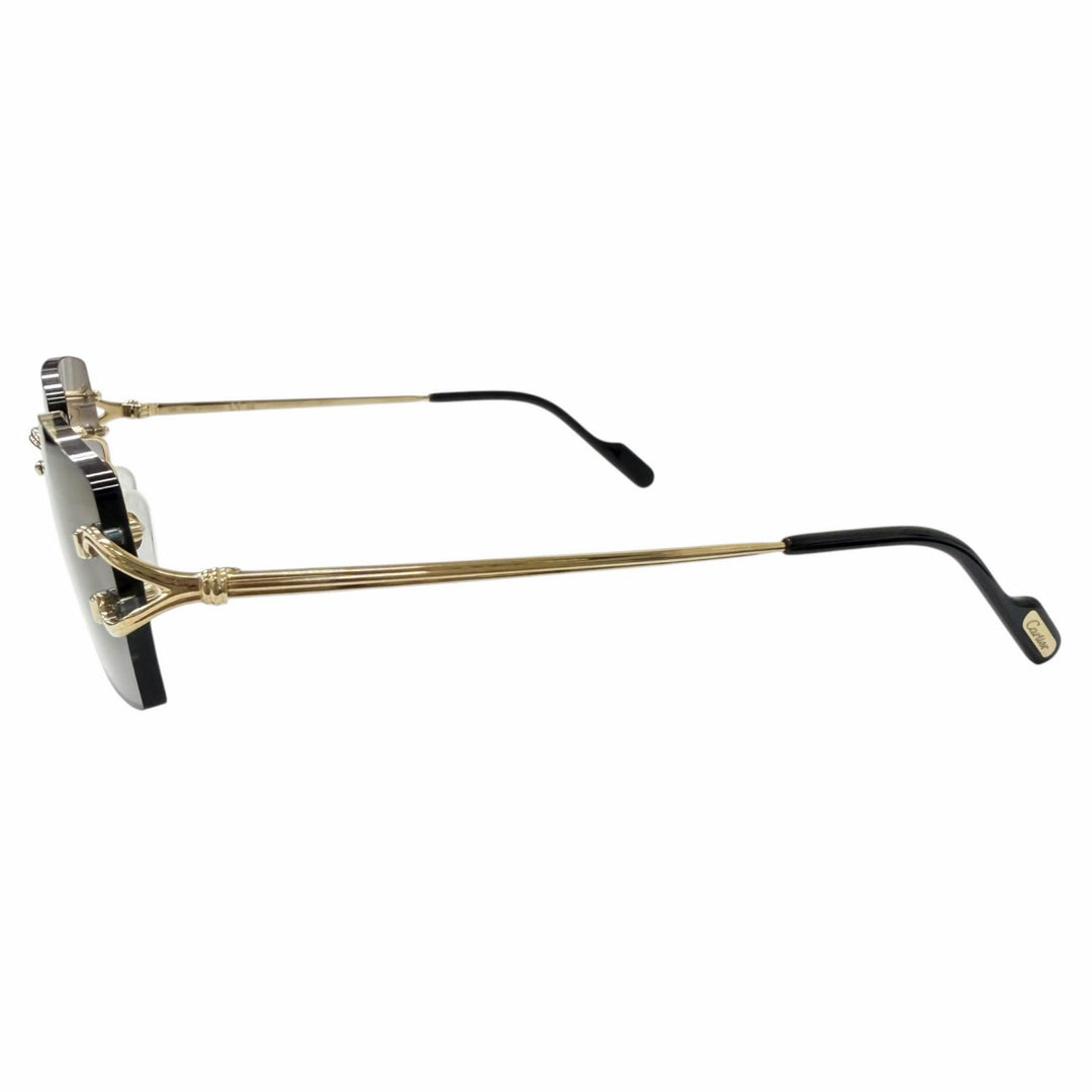 Excellent Cartier sunglasses Decor C de Cartier Square frame rimless gold