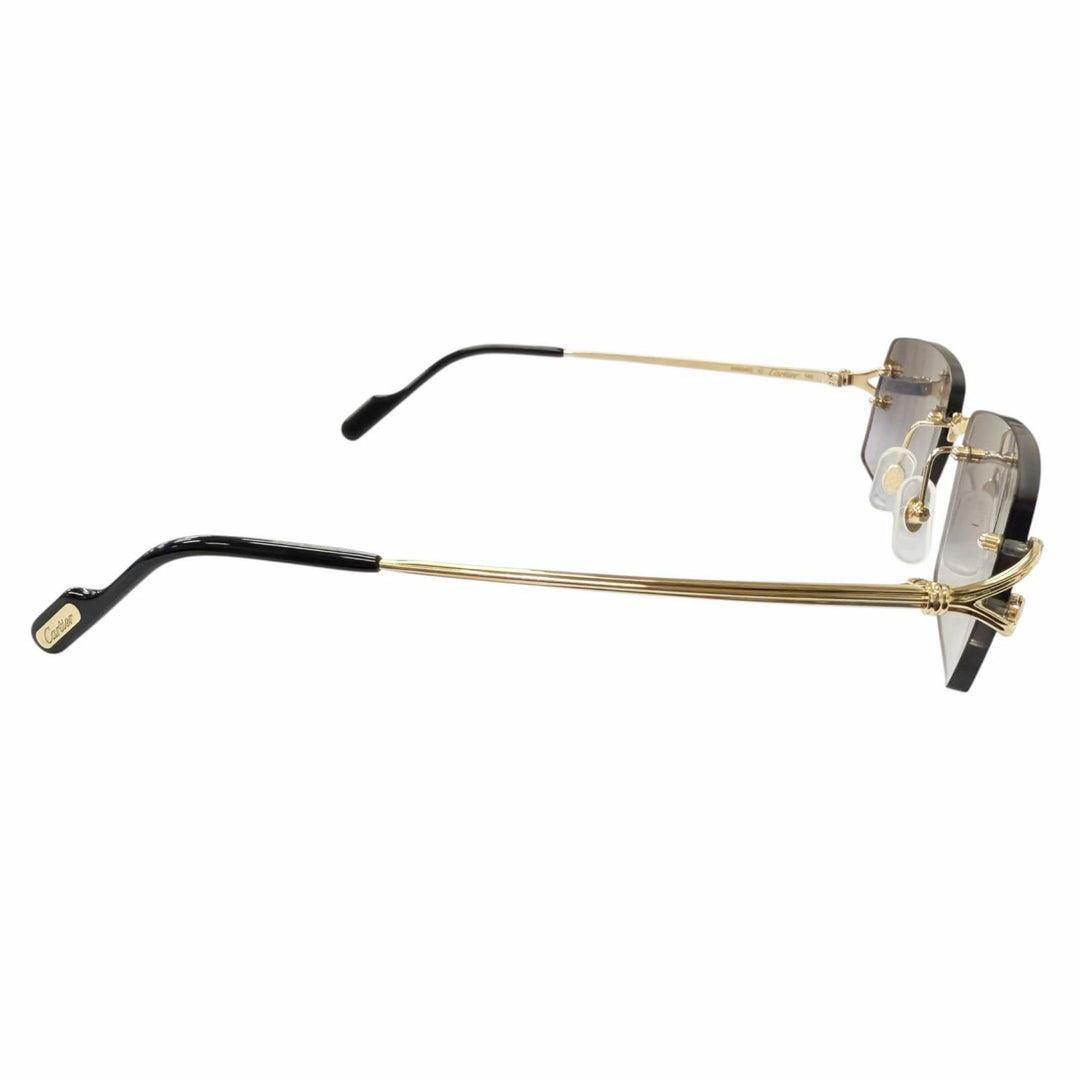 Excellent Cartier sunglasses Decor C de Cartier Square frame rimless gold