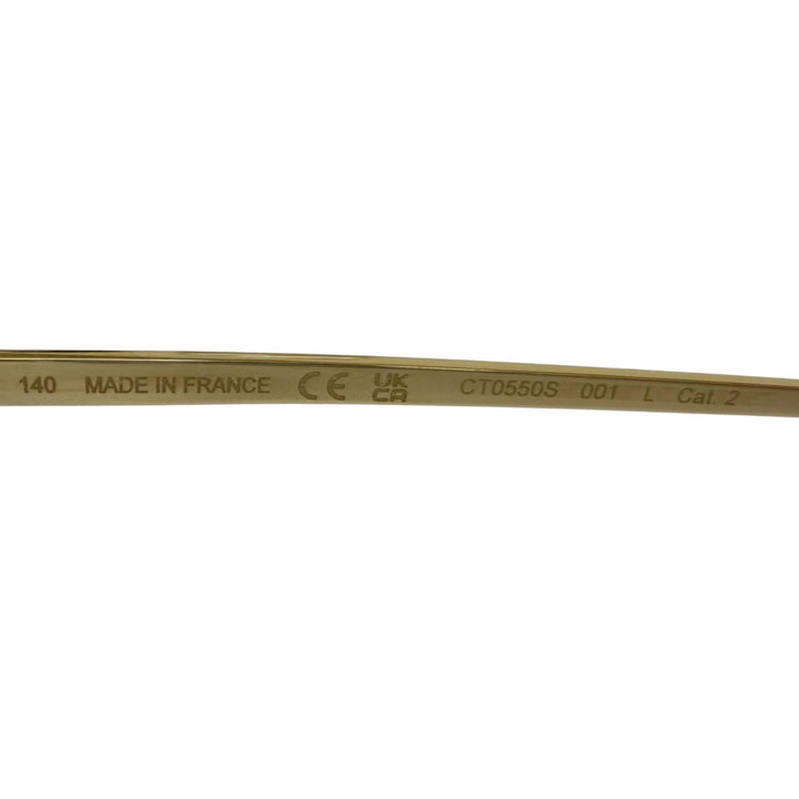 Excellent Cartier sunglasses Decor C de Cartier Square frame rimless gold