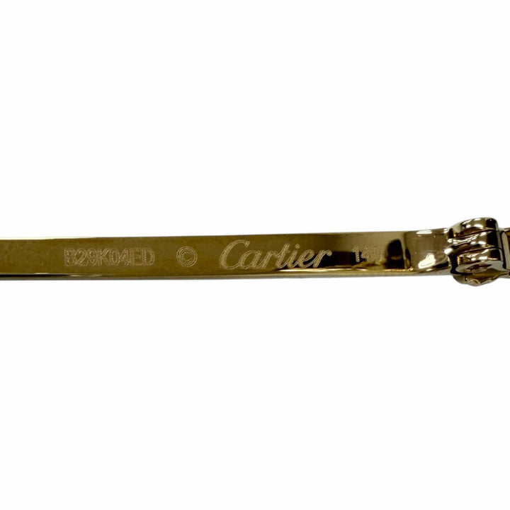 Excellent Cartier sunglasses Decor C de Cartier Square frame rimless gold