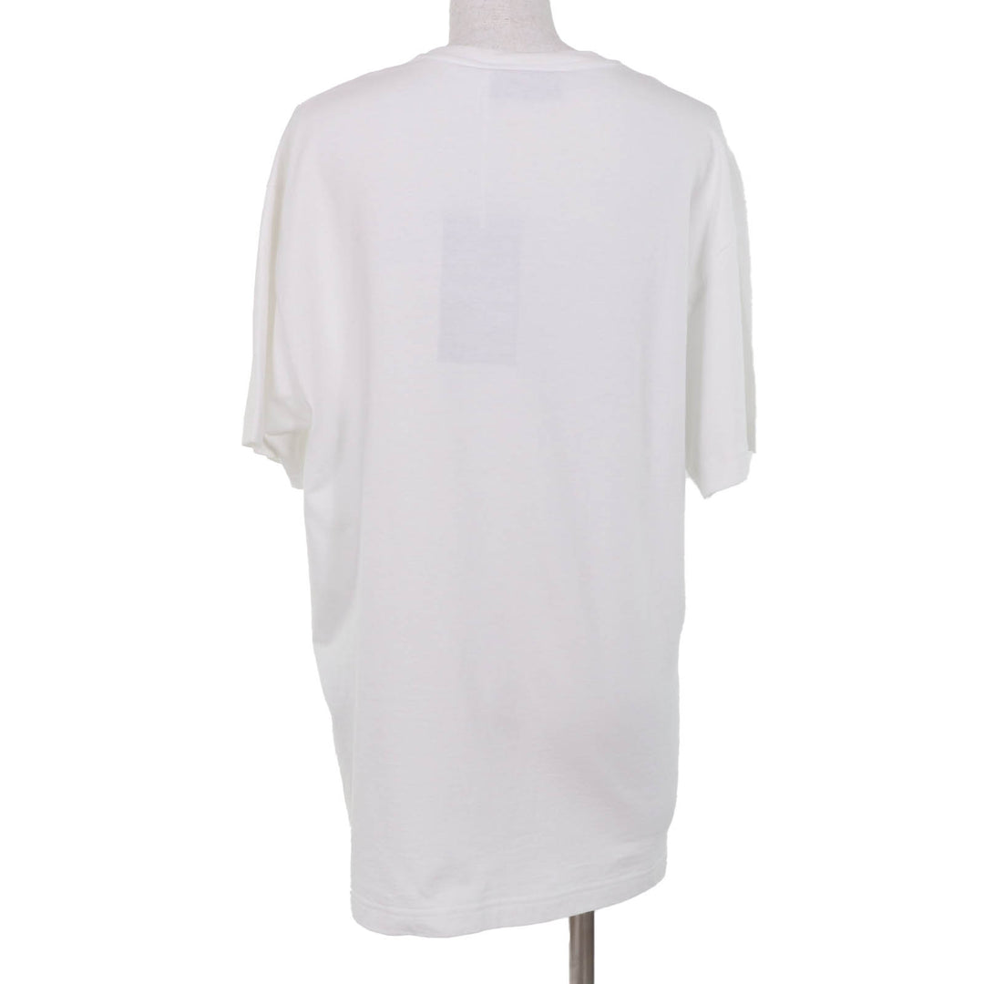 Great GUCCI T-shirt Logo embroidered oversized cotton jersey M 788093