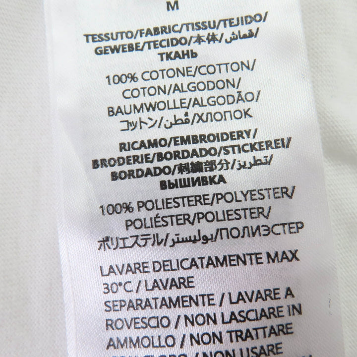 Great GUCCI T-shirt Logo embroidered oversized cotton jersey M 788093