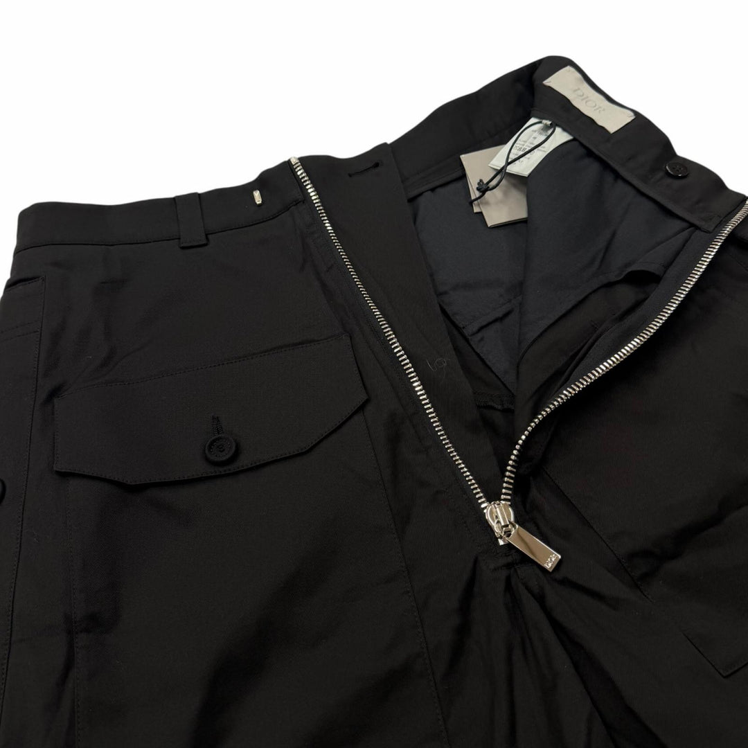 Pristine DIOR Pants short black cotton mens 46 183C135A3866