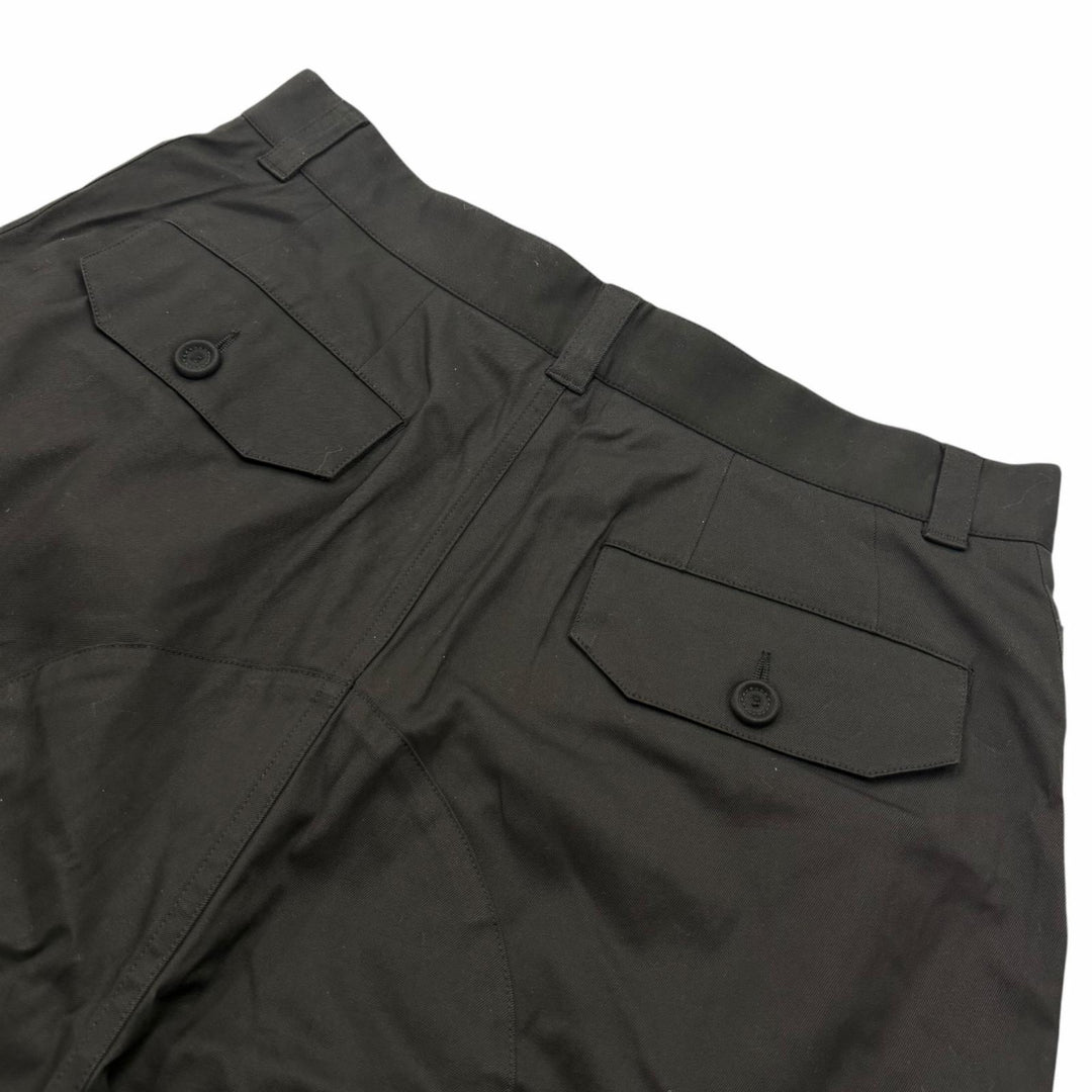 Pristine DIOR Pants short black cotton mens 46 183C135A3866