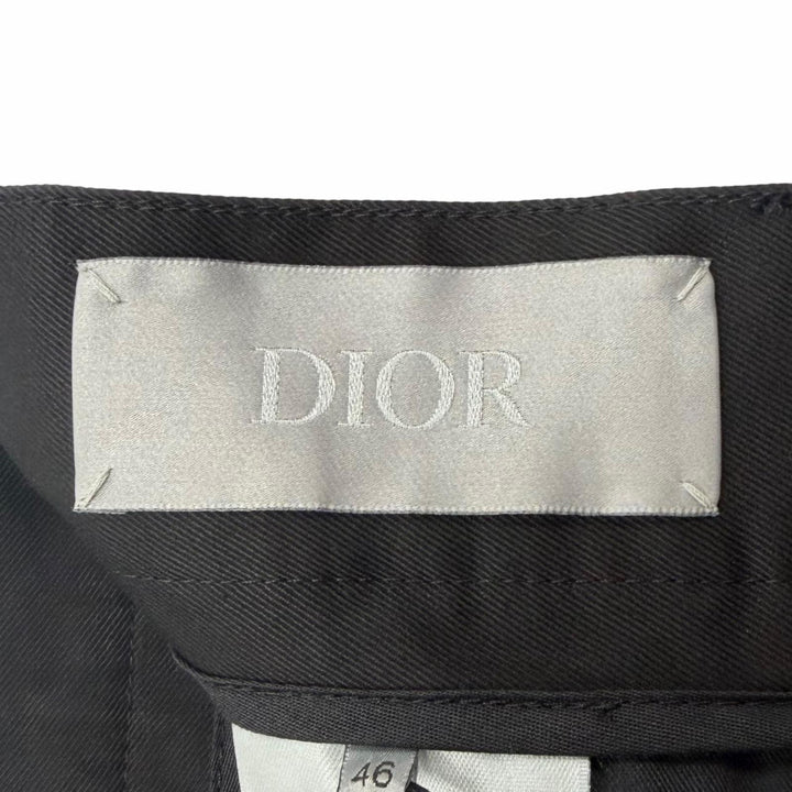 Pristine DIOR Pants short black cotton mens 46 183C135A3866