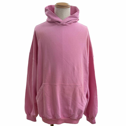 Pristine BALENCIAGA hoodie Back logo embroidery, distressed finish